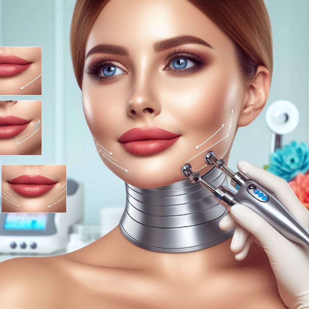 راهکارهای نوین لیفت صورت و غبغب با دستگاه‌های پیشرفته