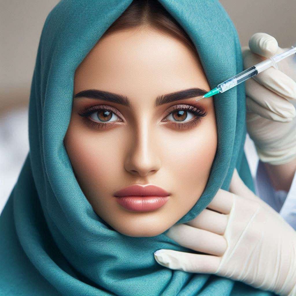 تزریق فیلر خط اخم
